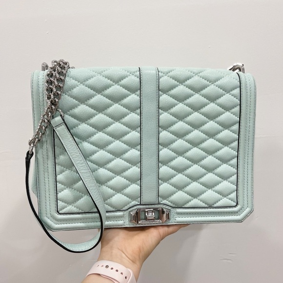 Rebecca Minkoff Jumbo Love Leather Convertible Bag